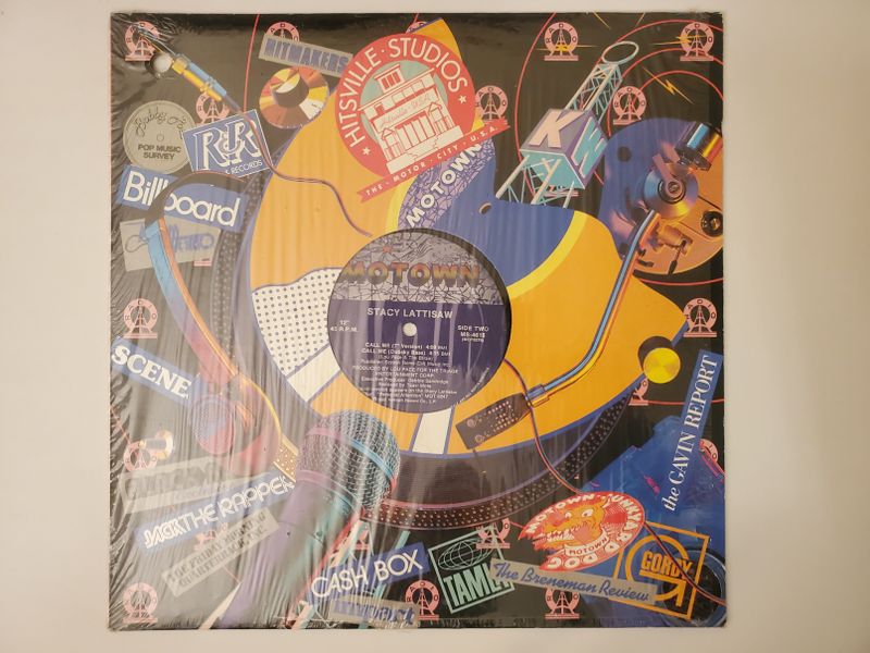 Stacy Lattisaw Call Me / Call Me (Instrumental) vinyl record